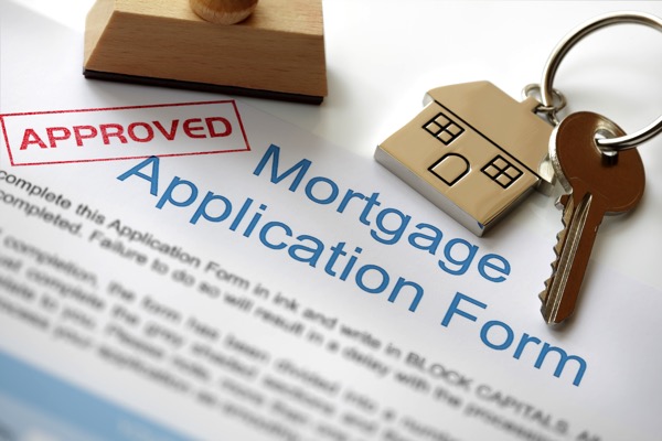 Image of mortgage application form